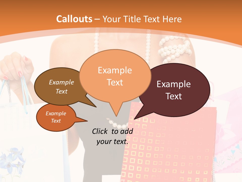 Rush Sign Clear PowerPoint Template