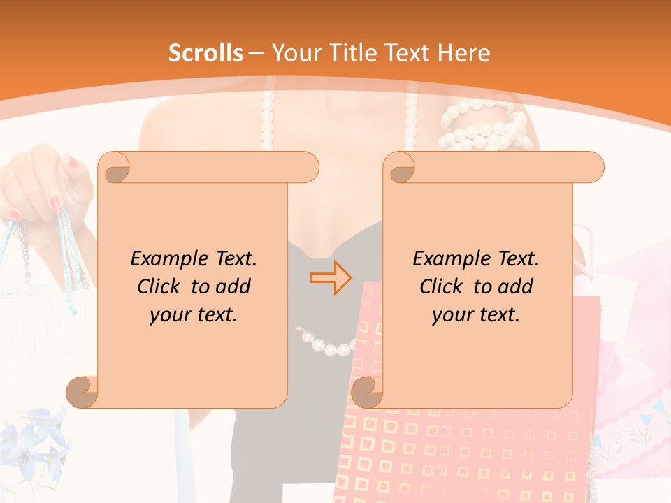 Rush Sign Clear PowerPoint Template