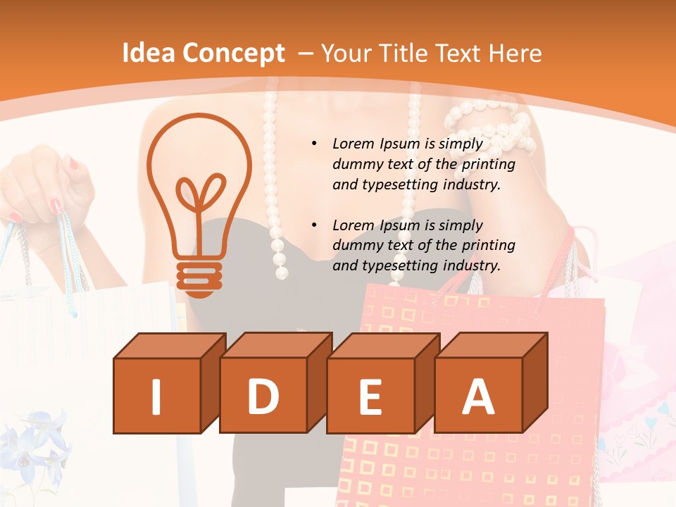 Rush Sign Clear PowerPoint Template