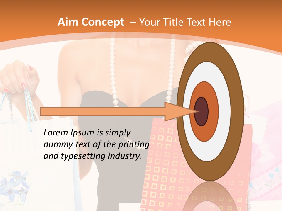 Rush Sign Clear PowerPoint Template