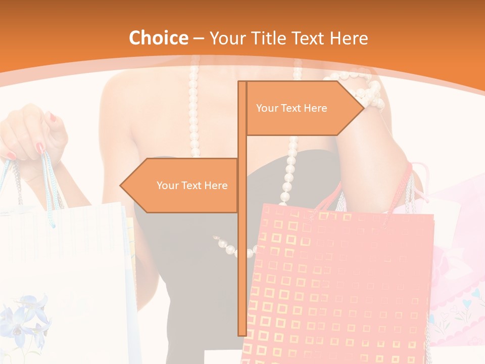 Rush Sign Clear PowerPoint Template