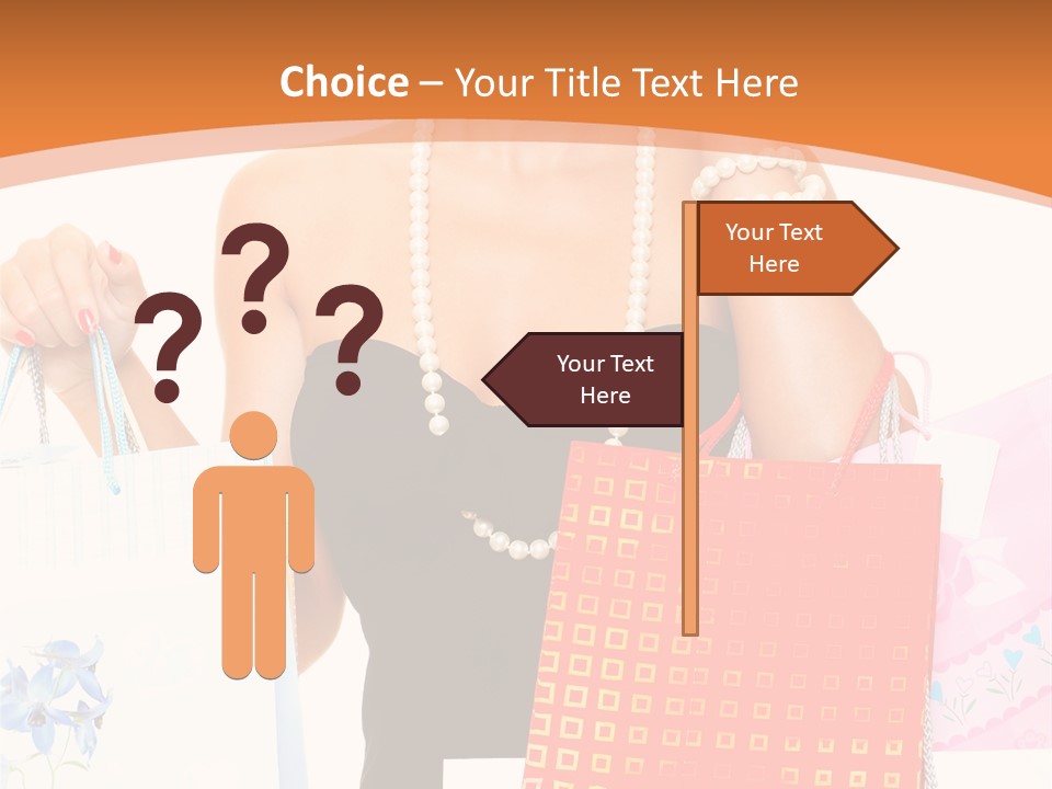 Rush Sign Clear PowerPoint Template