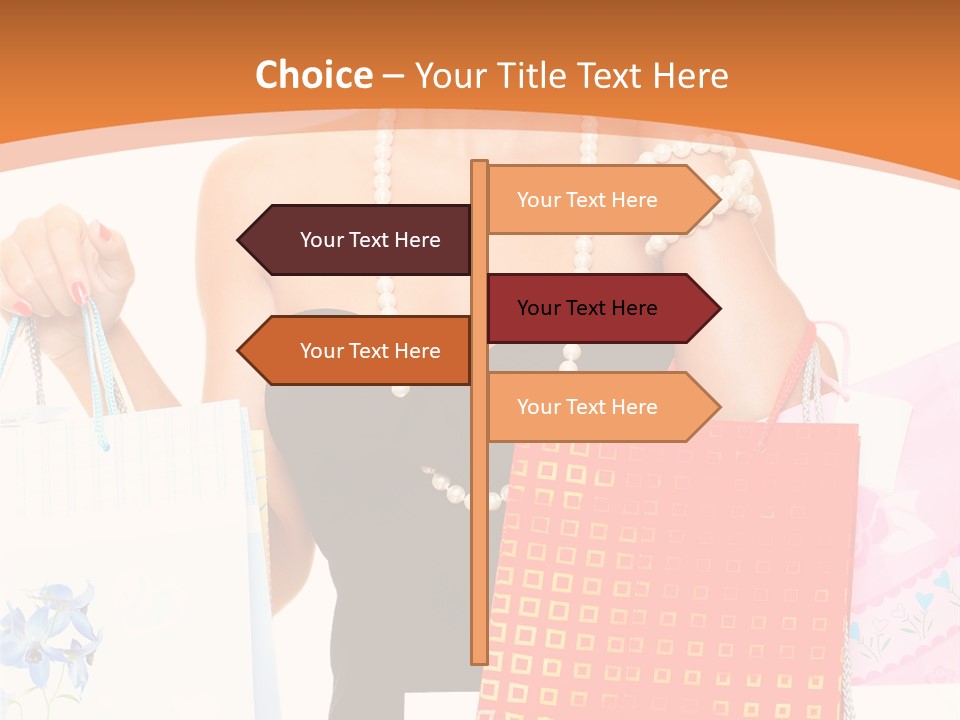Rush Sign Clear PowerPoint Template