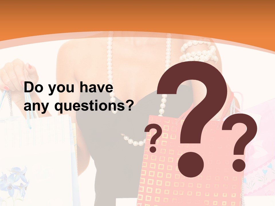 Rush Sign Clear PowerPoint Template