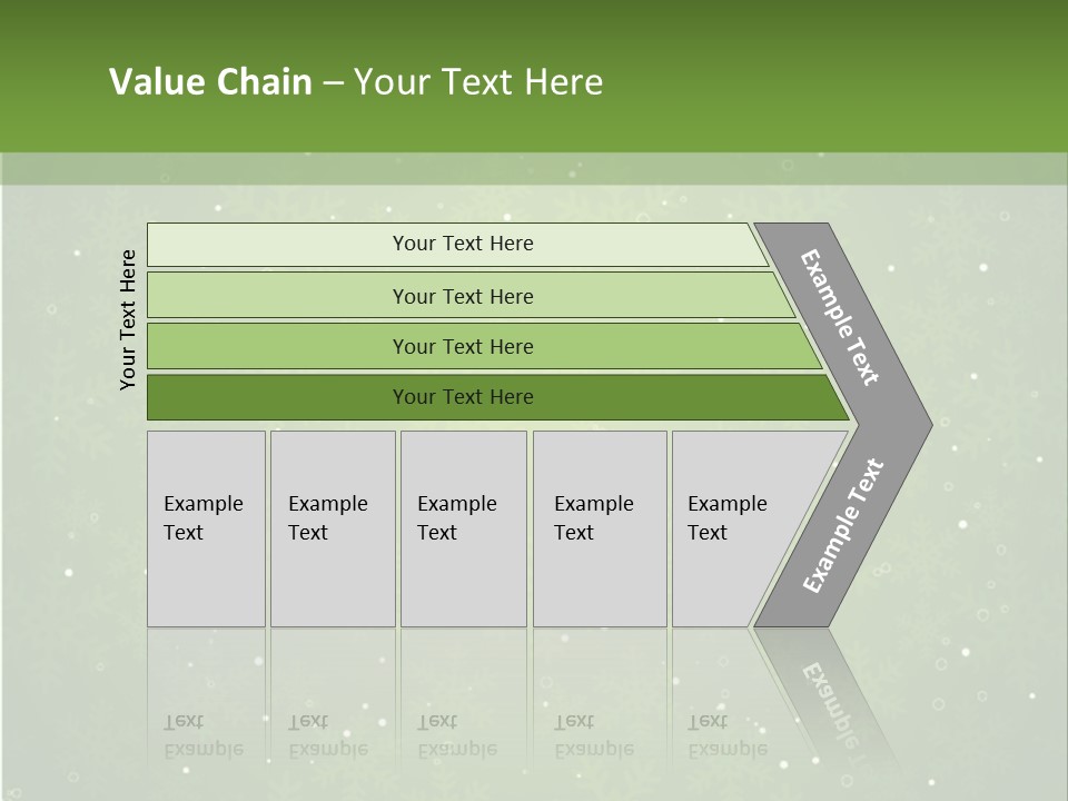 Greeting Cold Background PowerPoint Template