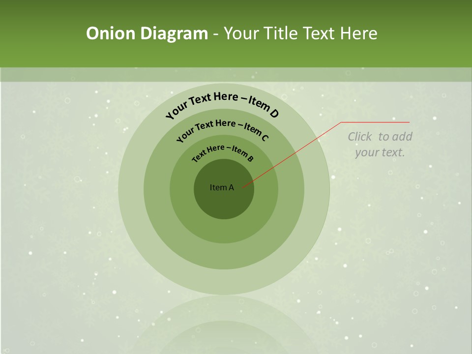 Greeting Cold Background PowerPoint Template