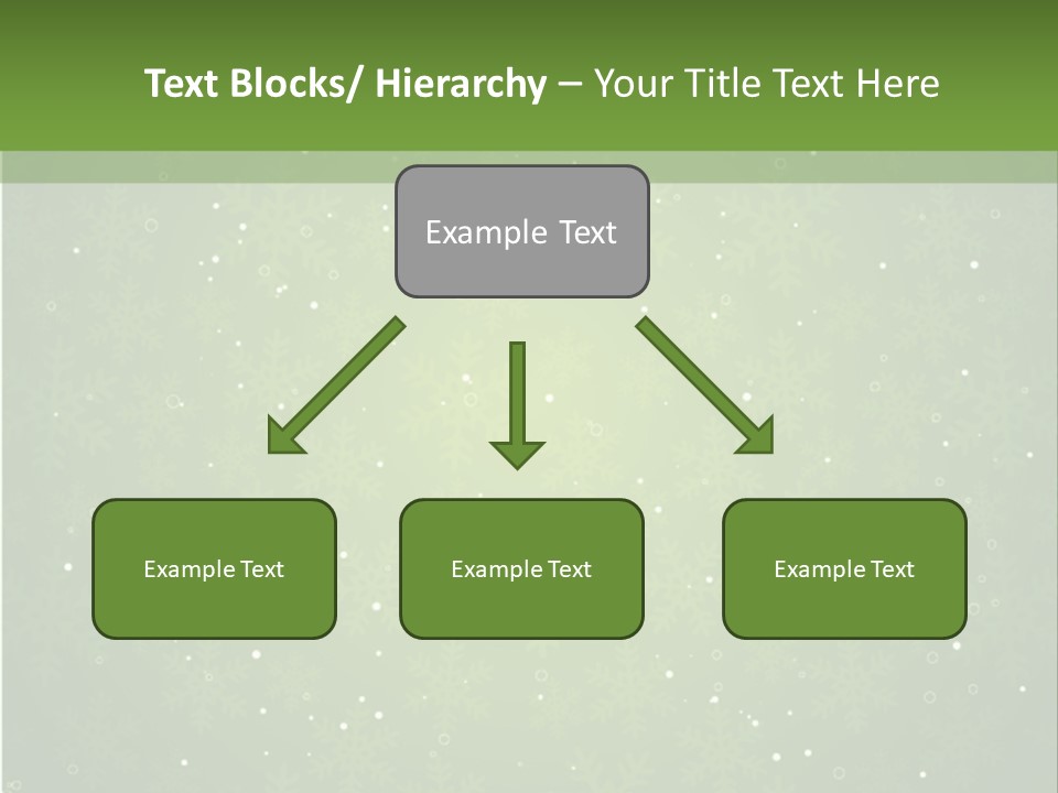 Greeting Cold Background PowerPoint Template