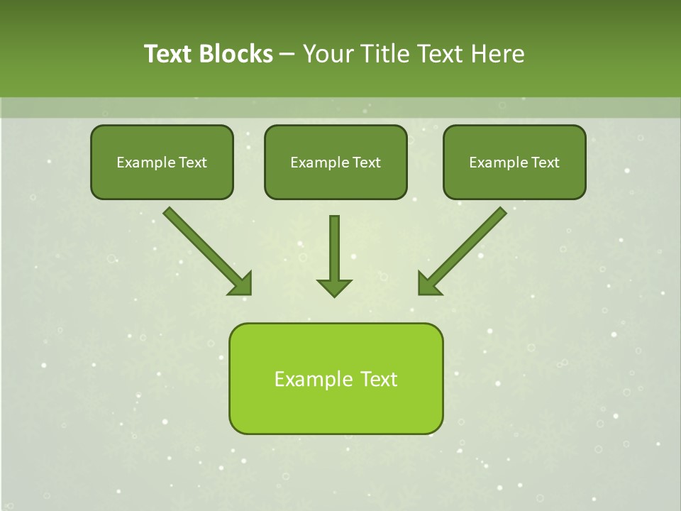 Greeting Cold Background PowerPoint Template