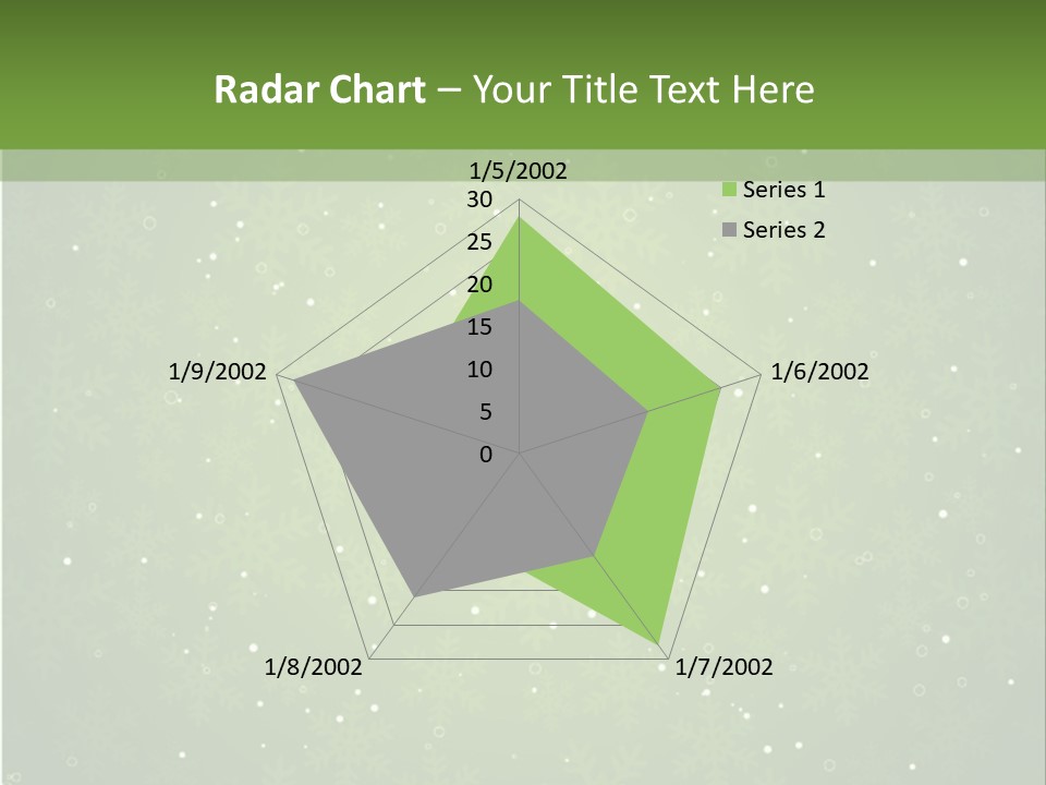 Greeting Cold Background PowerPoint Template