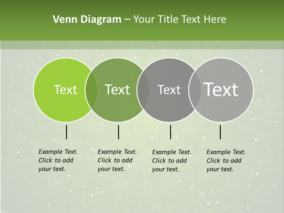 Greeting Cold Background PowerPoint Template