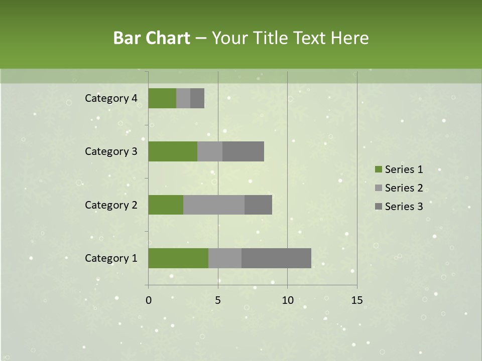 Greeting Cold Background PowerPoint Template