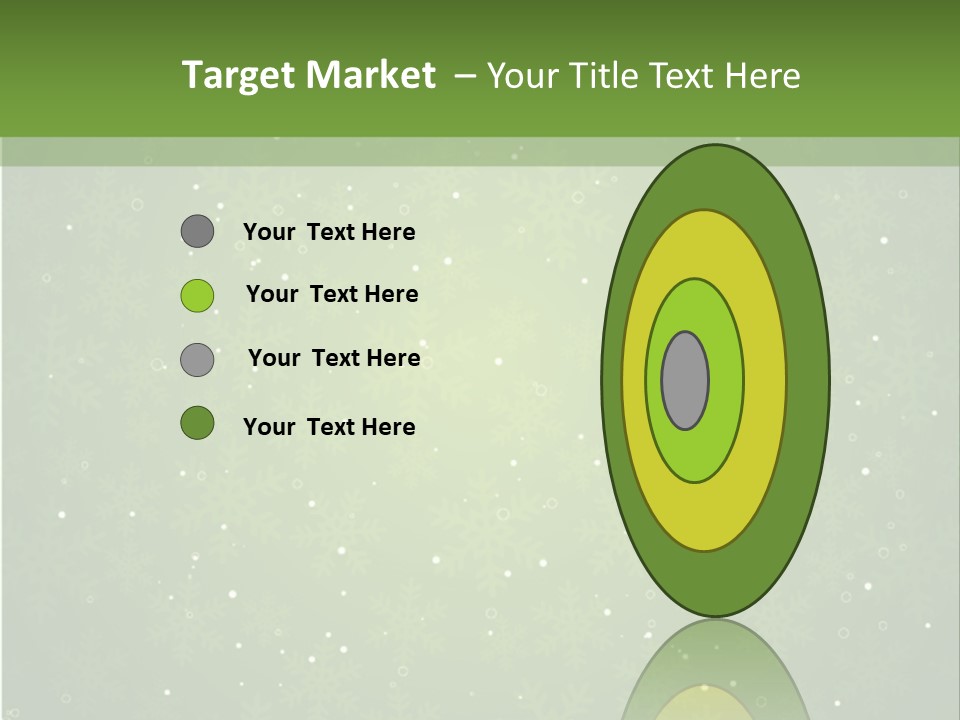 Greeting Cold Background PowerPoint Template