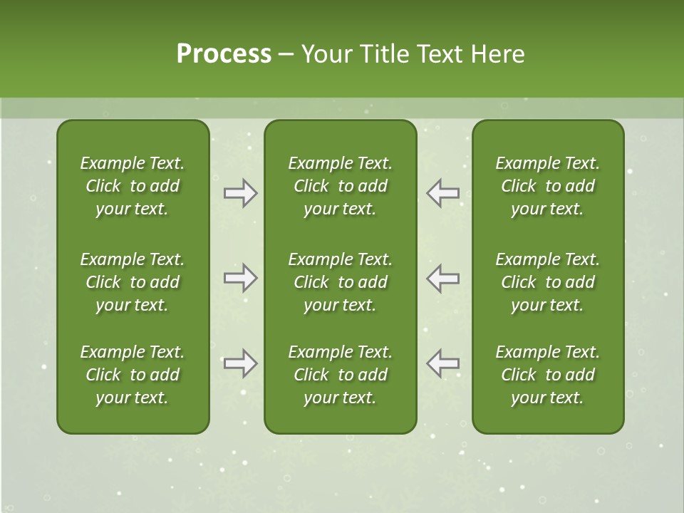 Greeting Cold Background PowerPoint Template