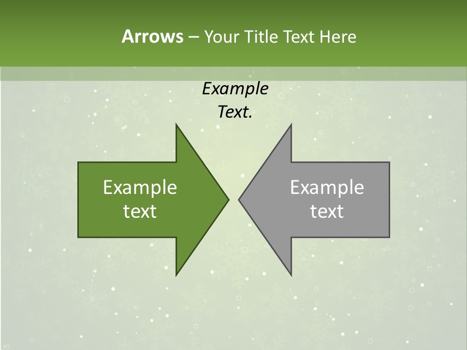 Greeting Cold Background PowerPoint Template