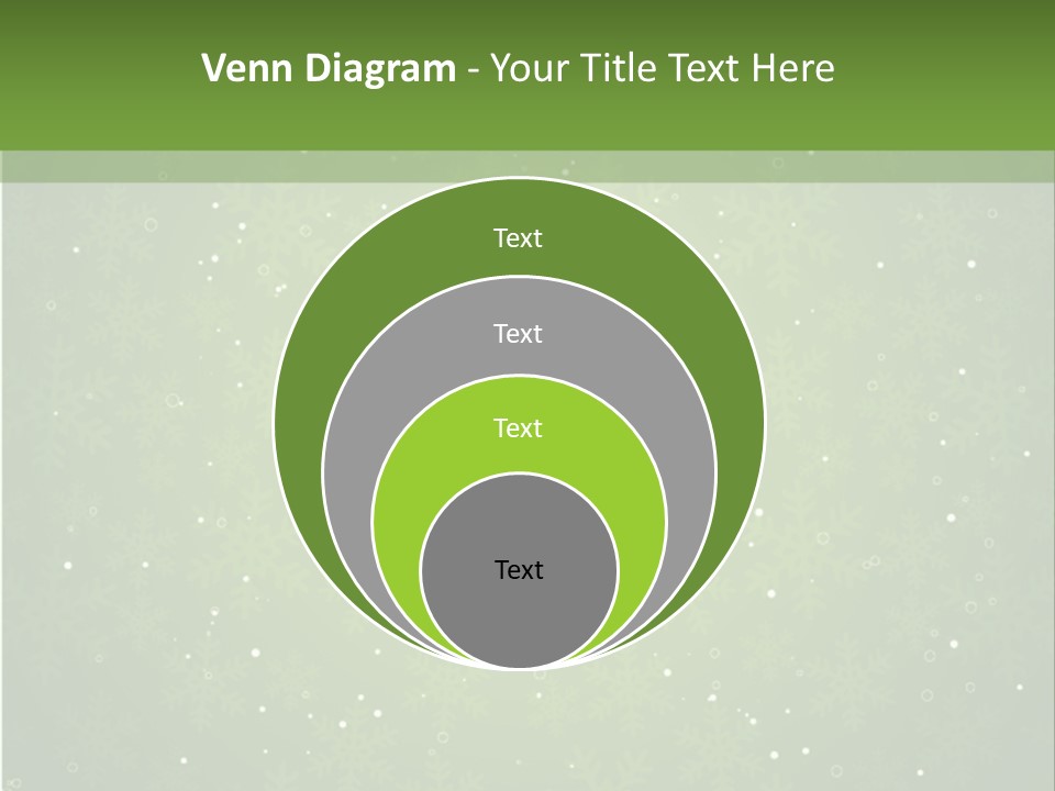 Greeting Cold Background PowerPoint Template