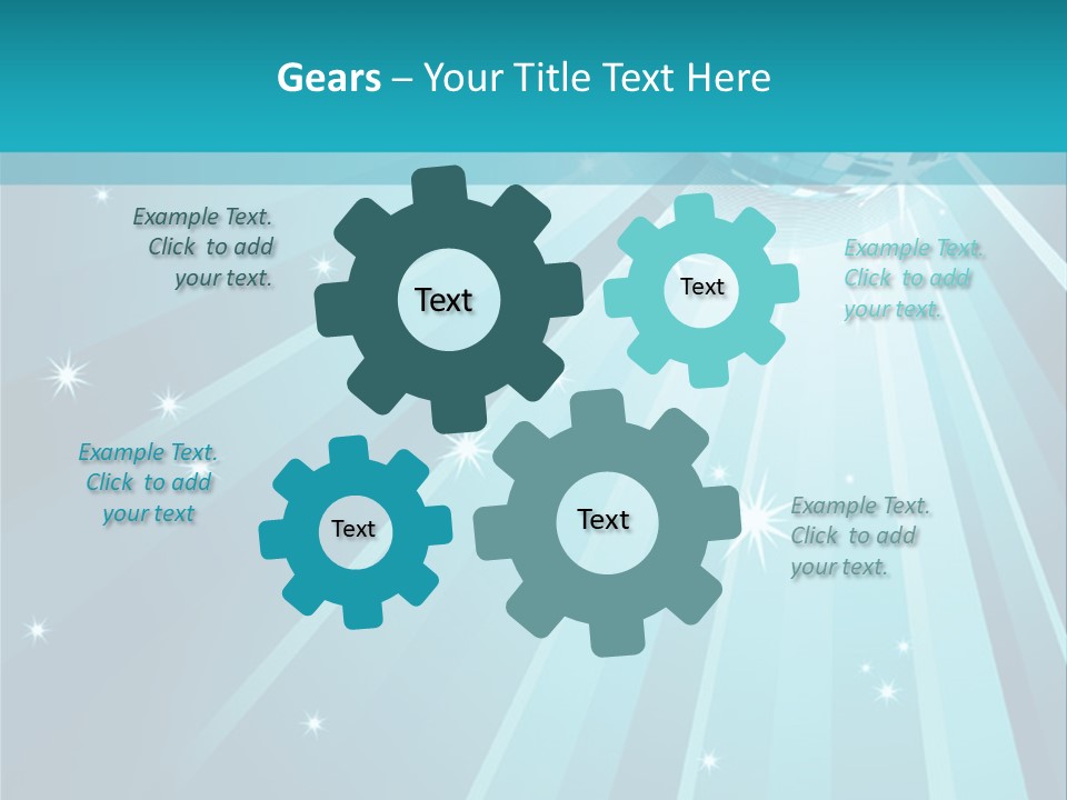 Backgrounds Star Disco PowerPoint Template