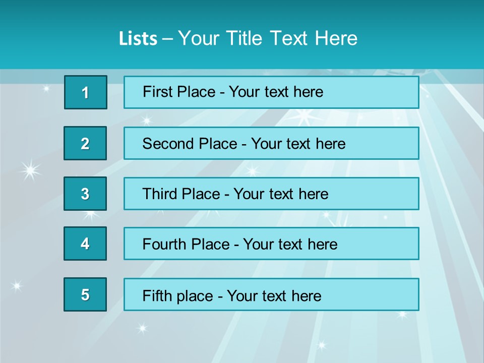 Backgrounds Star Disco PowerPoint Template