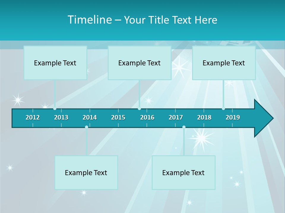 Backgrounds Star Disco PowerPoint Template