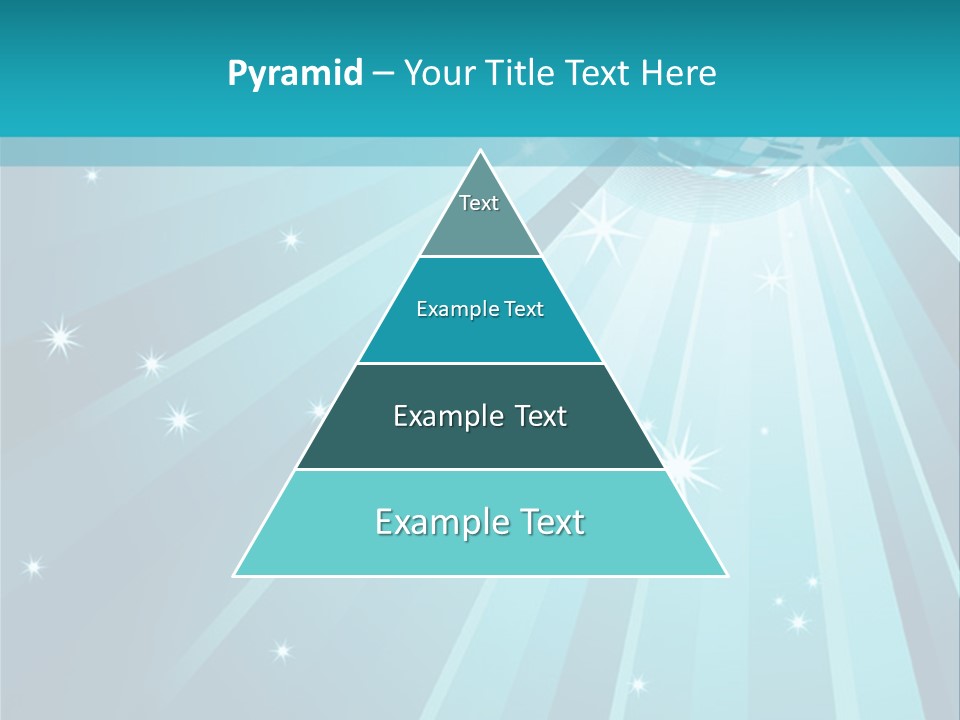 Backgrounds Star Disco PowerPoint Template