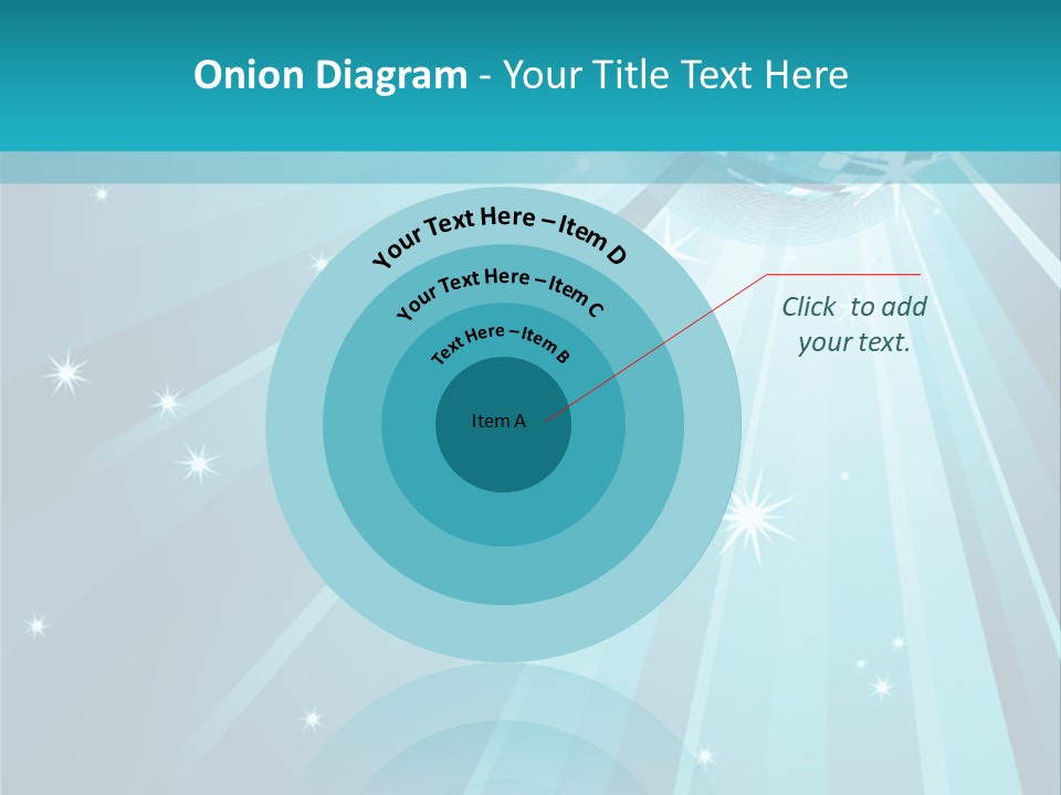 Backgrounds Star Disco PowerPoint Template