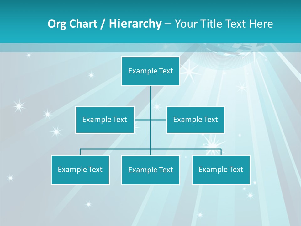 Backgrounds Star Disco PowerPoint Template