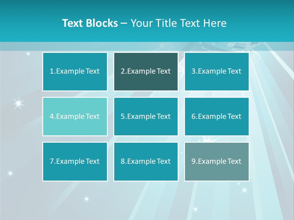 Backgrounds Star Disco PowerPoint Template