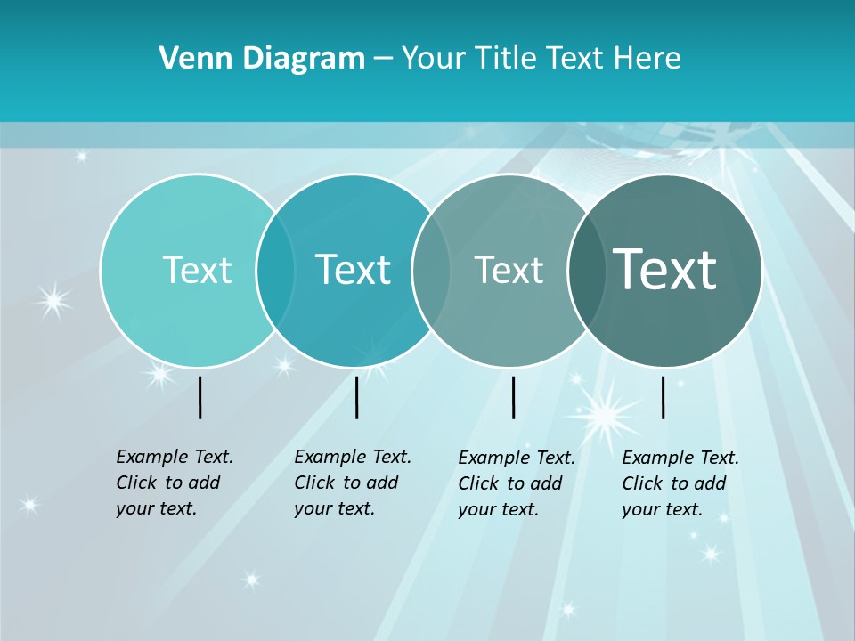 Backgrounds Star Disco PowerPoint Template