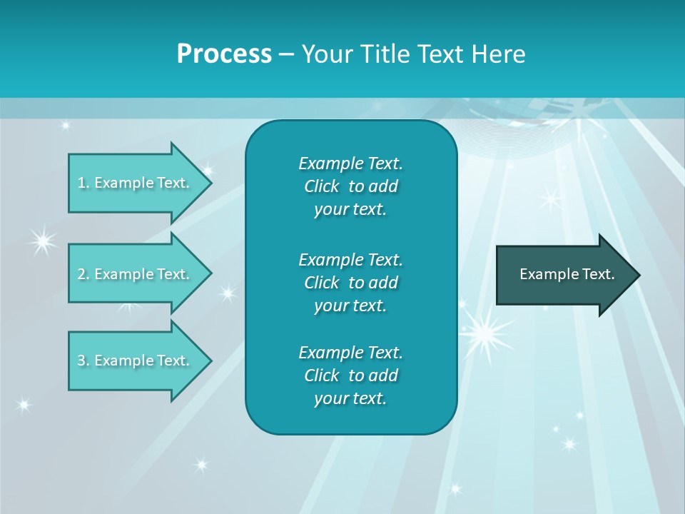 Backgrounds Star Disco PowerPoint Template