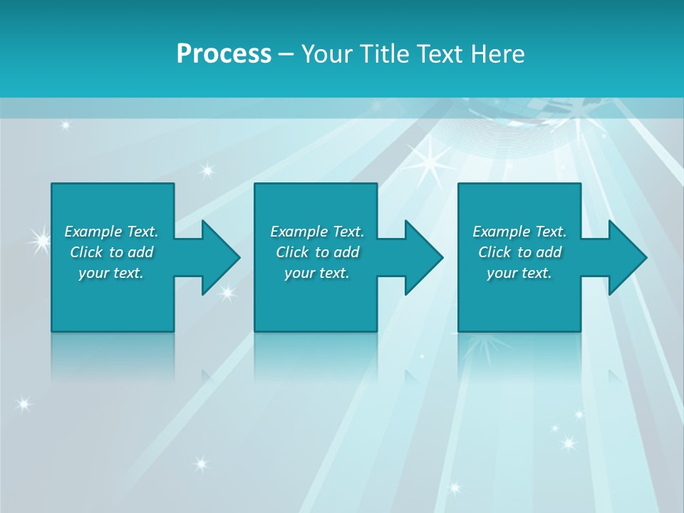 Backgrounds Star Disco PowerPoint Template