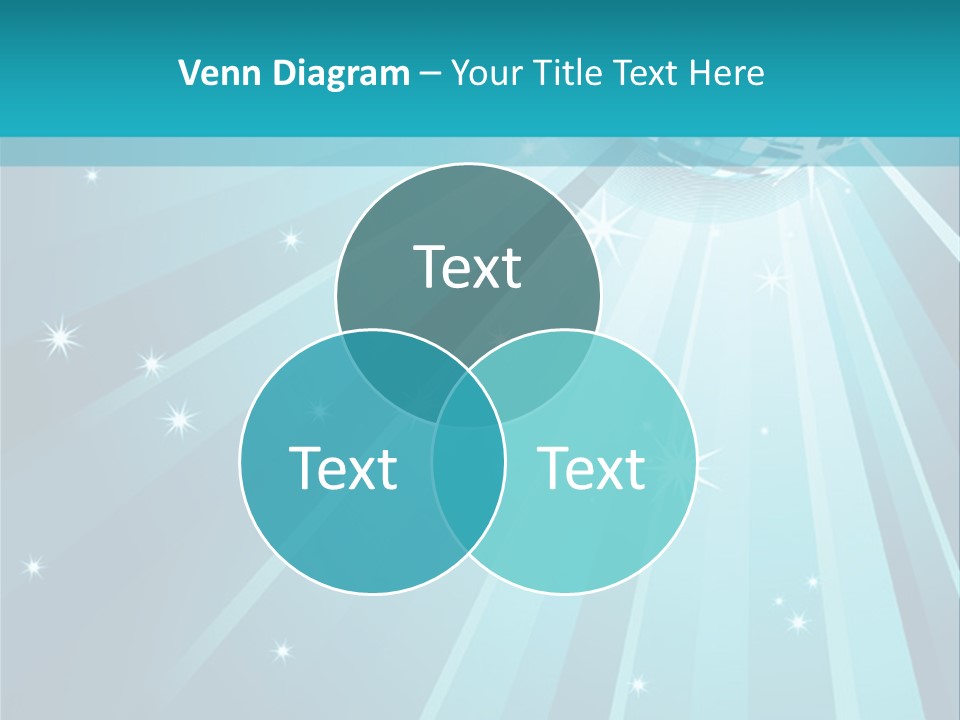 Backgrounds Star Disco PowerPoint Template