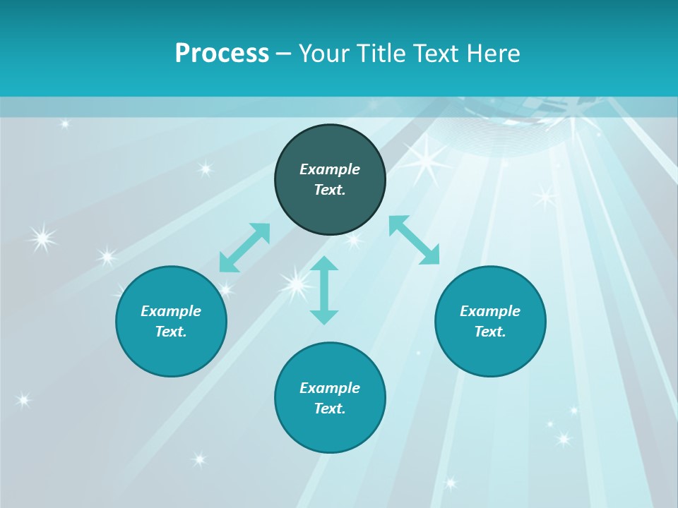 Backgrounds Star Disco PowerPoint Template