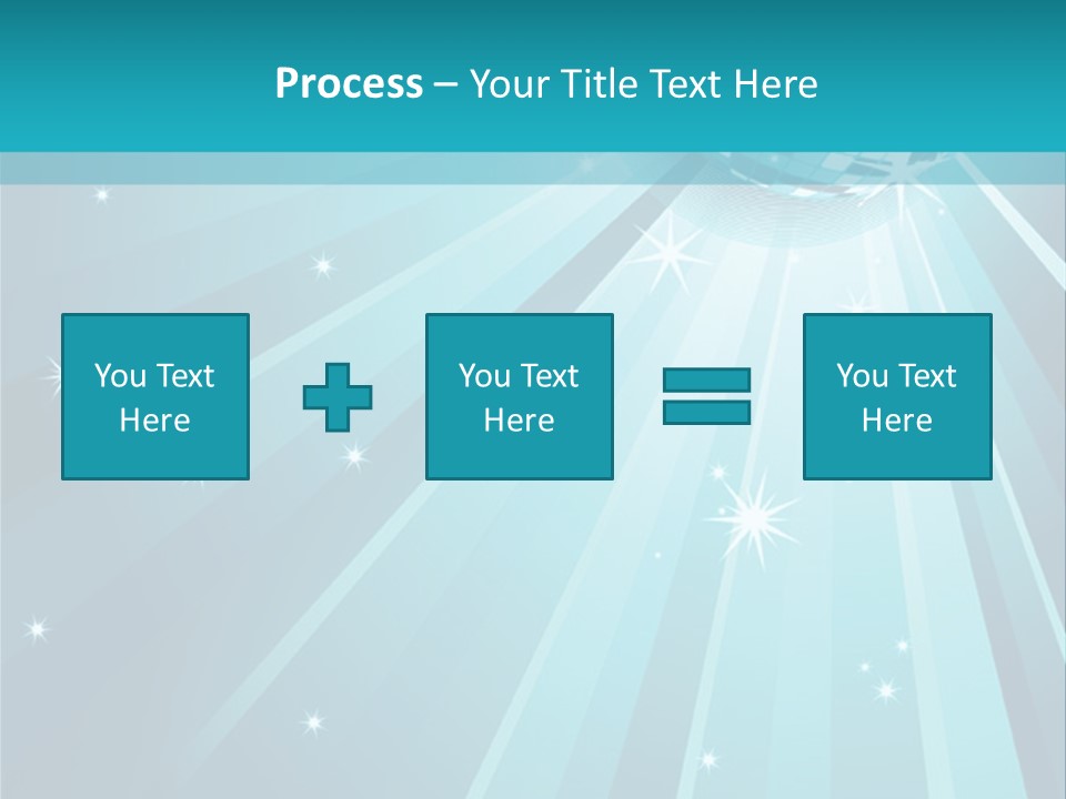 Backgrounds Star Disco PowerPoint Template