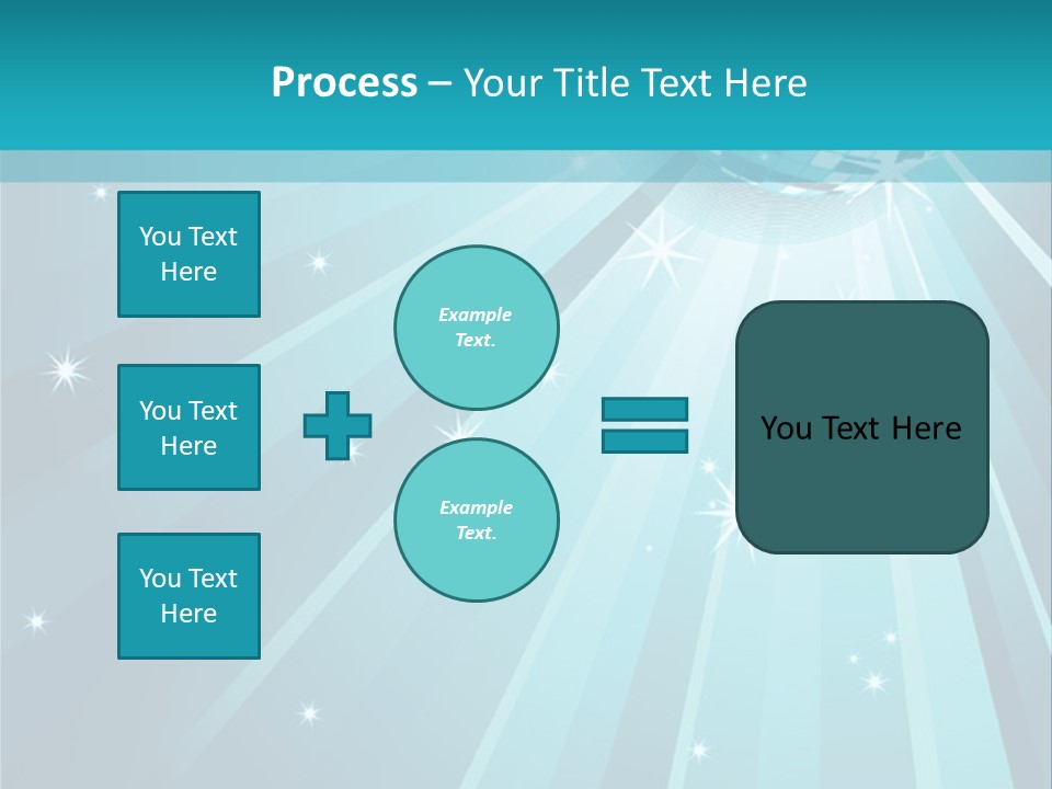 Backgrounds Star Disco PowerPoint Template