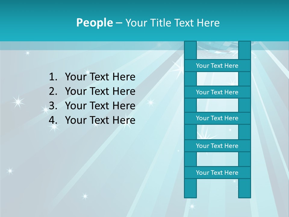 Backgrounds Star Disco PowerPoint Template