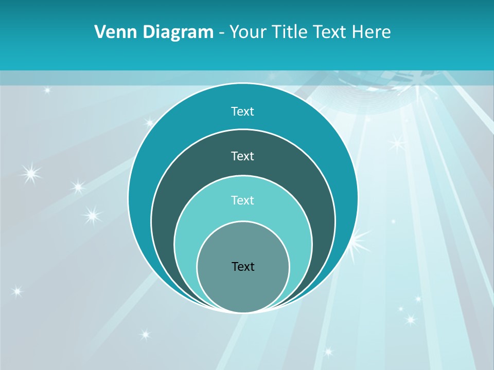 Backgrounds Star Disco PowerPoint Template