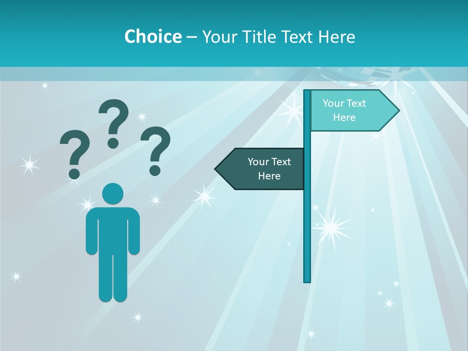 Backgrounds Star Disco PowerPoint Template