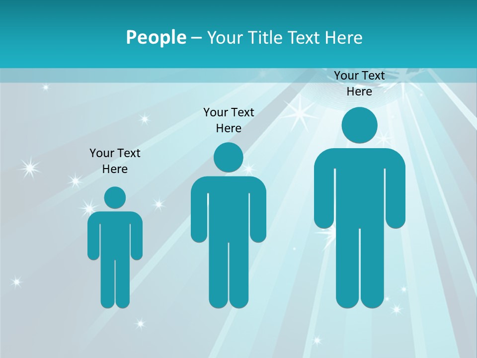 Backgrounds Star Disco PowerPoint Template