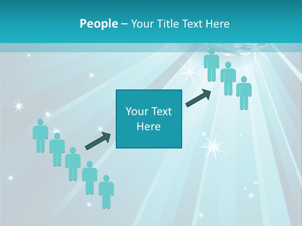 Backgrounds Star Disco PowerPoint Template