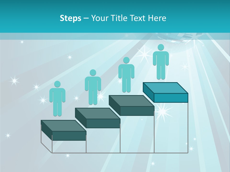 Backgrounds Star Disco PowerPoint Template