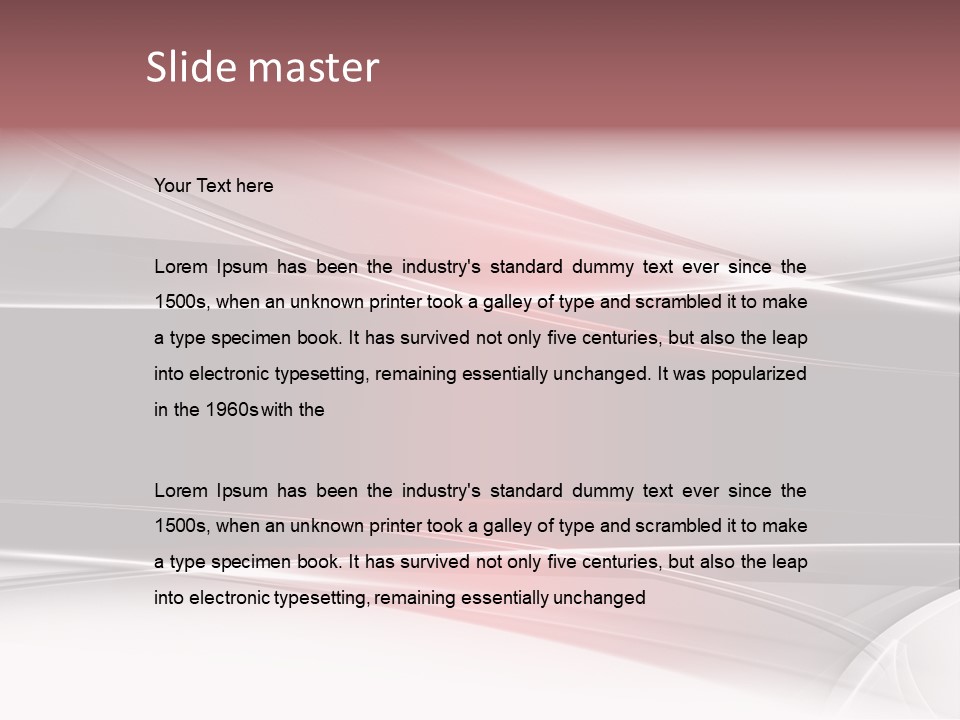 Web Smoke Template PowerPoint Template