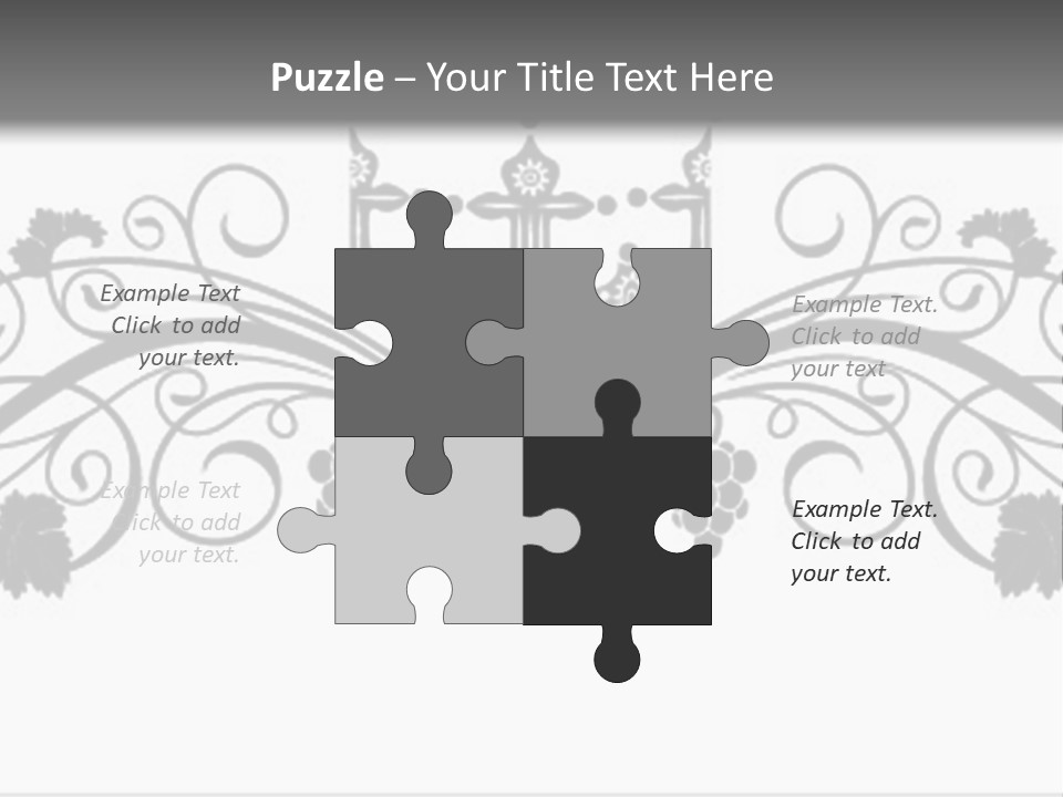 Squiggle Cartoon Old PowerPoint Template