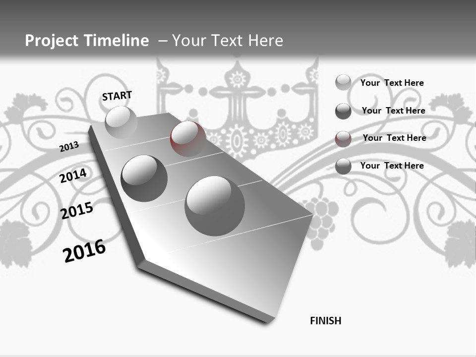 Squiggle Cartoon Old PowerPoint Template