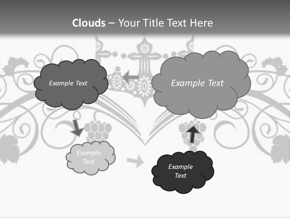 Squiggle Cartoon Old PowerPoint Template