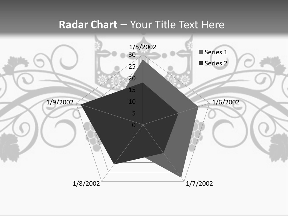Squiggle Cartoon Old PowerPoint Template