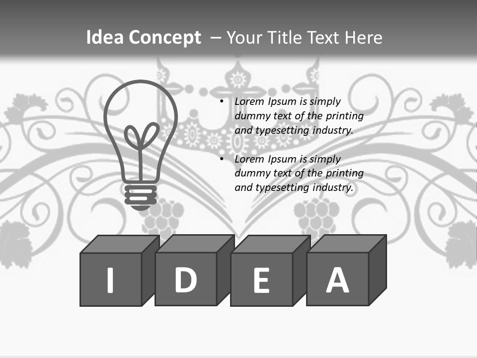 Squiggle Cartoon Old PowerPoint Template