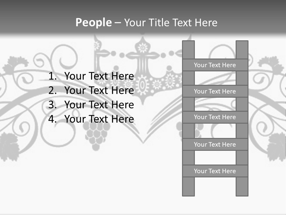 Squiggle Cartoon Old PowerPoint Template