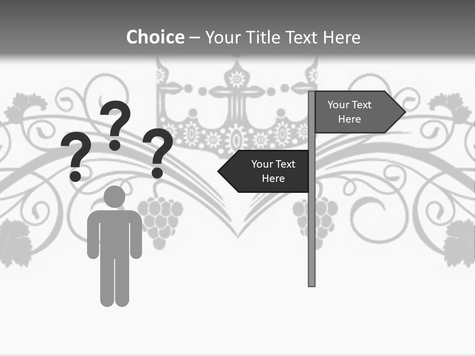 Squiggle Cartoon Old PowerPoint Template