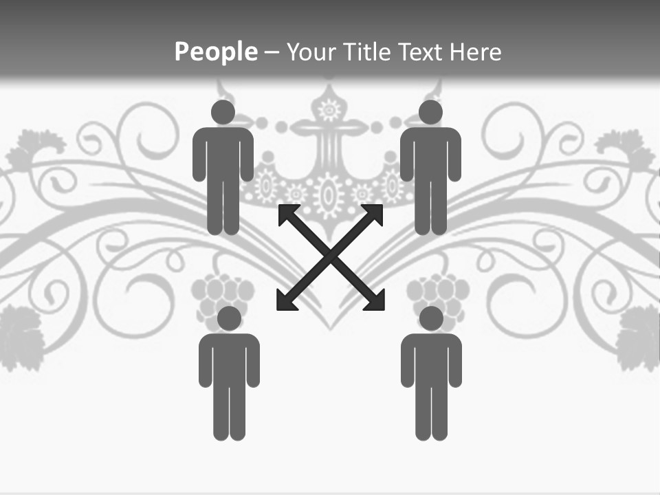 Squiggle Cartoon Old PowerPoint Template