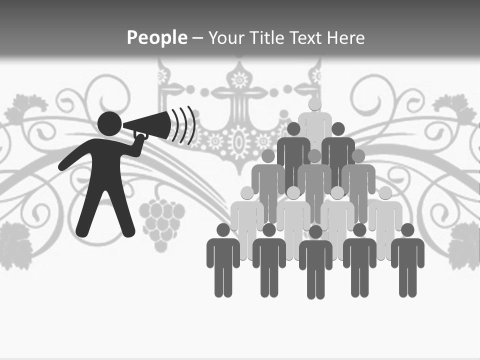 Squiggle Cartoon Old PowerPoint Template