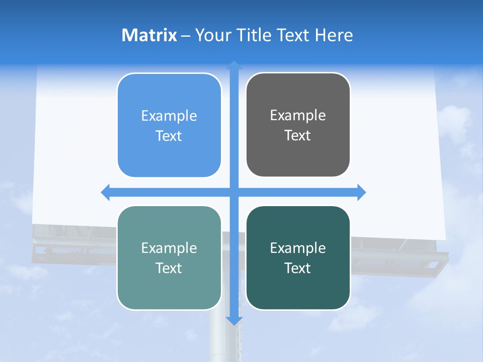 Rush Sign Clear PowerPoint Template